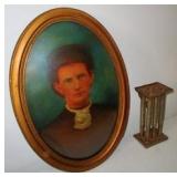 Framed Picture & Candle mold