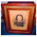 Portrait In Oak Frame
