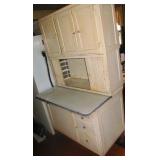 Painted Hoosier Cabinet