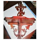 What Not Shelf w/ Cross Motif