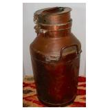 Copper Milk Can