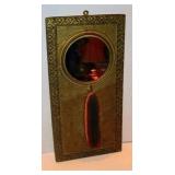 Hanging Mirror w/ Brush