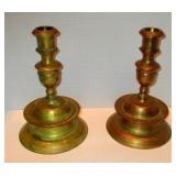 Brass Candlesticks 