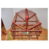 Wooden Bird Cage