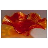 Carnival Glass Candy Bowl