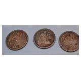 Seated Liberty Half Dollars