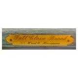 Title Plate on Painting