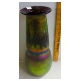 Large Art Glass Vase