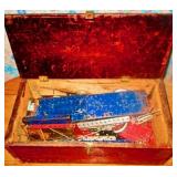 Erector Set in wood box