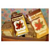 Maple Syrup tins