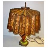 Marble Lamp w/ isinglass shade