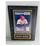Mickey Mantle Mounted Autograph