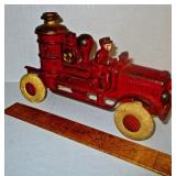 Hubley Cast Iron Fire Pumper