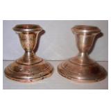 Weighted Sterling Candlesticks
