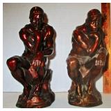 "The Thinker" Bookends by Ronson