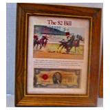 Two dollar Bill Display