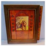 Indian head Penny Display