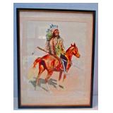 Remington Western Print