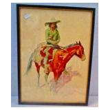 Remington Western Print