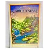 Milton Glaser Summer Festival poster