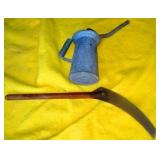 Oil Can & Sickle