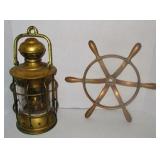 Nautical Lantern & Ship