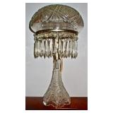 Cut Glass Lamp