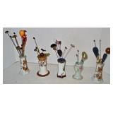 Many Hat Pins & Holders