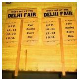 Back of Delhi Fair Fans