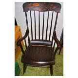 Stenciled Rocking chair