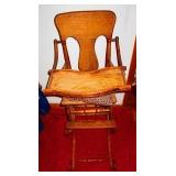 Fold Down High Chair