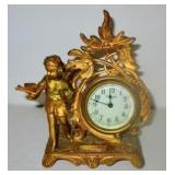 Clock w/ Cherub