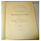 "Final Report Battle of Gettysburg" II