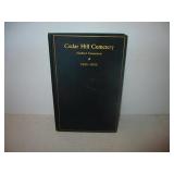 "Cedar Hill Cemetery 1863-1903"