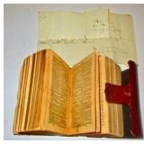 Civil War Bible-opened