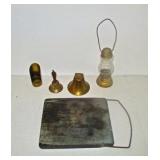 Bells, Lamp and bed warmer