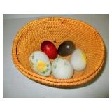 Wooden & Porcelain Eggs