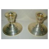 Sterling Candle Sticks