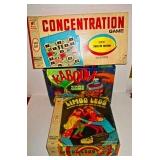 Games Inc Concentration & Caboom