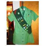 Vintage Girl Scout Uniform