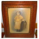 Framed Victorian Childa