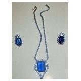 3 Pc. Set w/ Blue Stone