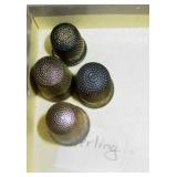 Sterling Thimbles