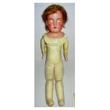 European Doll w/ Leather Body