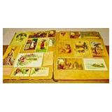 Several Trade Card Albums