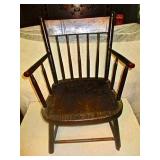 Plank Seat Arm Chair