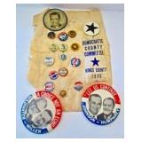 Old Political Buttons