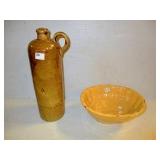Stoneware Bottle & Mold