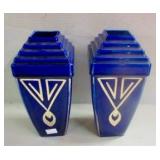 Pair of Deco Vases