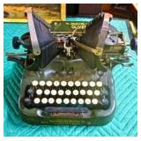 "Batwing " style Typewriter